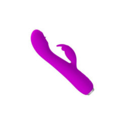 PRETTY LOVE - VIBRATORE RICARICABILE RACHEL CON VENTOSA VIOLA