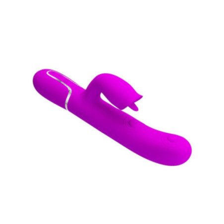 PRETTY LOVE - VIBRATORE CONIGLIO CON LICING FUCSIA
