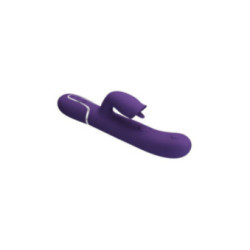 PRETTY LOVE - VIBRATORE CONIGLIO CON VIOLA DA LECCARE