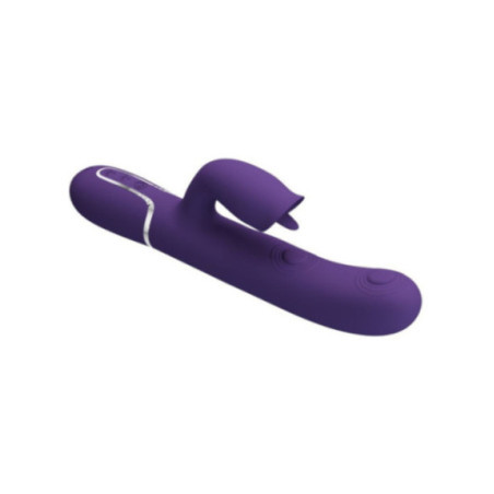 PRETTY LOVE - VIBRATORE CONIGLIO CON VIOLA DA LECCARE