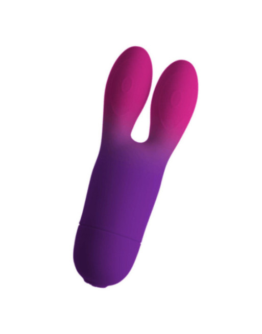 ROCKS-OFF - VIBRATORE FLESSIBILE GLO-GIRL BUNNY VIOLA