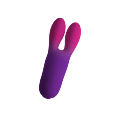 ROCKS-OFF - VIBRATORE FLESSIBILE GLO-GIRL BUNNY VIOLA