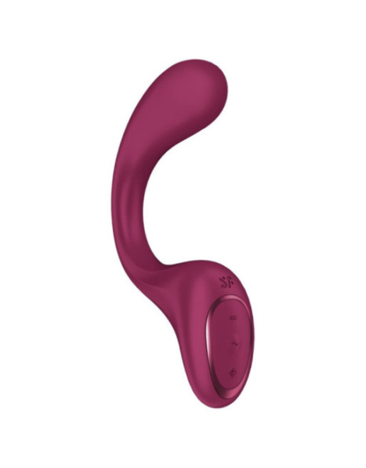 SATISFYER - G PER DEA 2 VIBRATORE CONIGLIO BOTTIGLIA BORDEAUX