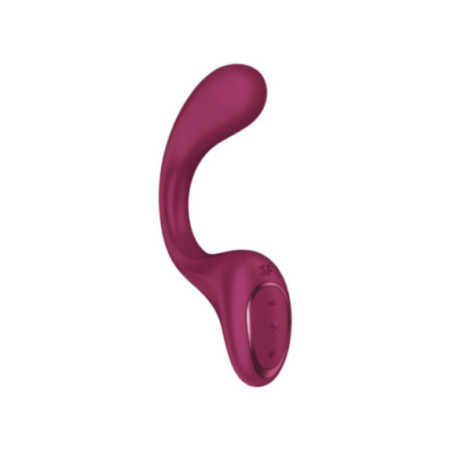 SATISFYER - G PER DEA 2 VIBRATORE CONIGLIO BOTTIGLIA BORDEAUX
