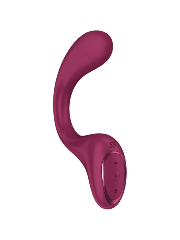 SATISFYER - G PER DEA 2 VIBRATORE CONIGLIO BOTTIGLIA BORDEAUX