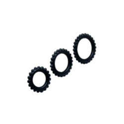 BAILE - TITAN SET 3 PZ ANELLI PER IL CAZZO NERO 2