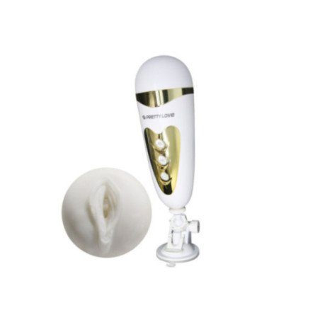 PRETTY LOVE - MASTURBATORE MASCHILE CON VIBRAZIONE E SUONO SALLY