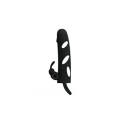 PRETTY LOVE - COPERTURA IN SILICONE CON VIBRAZIONE 14 CM 1