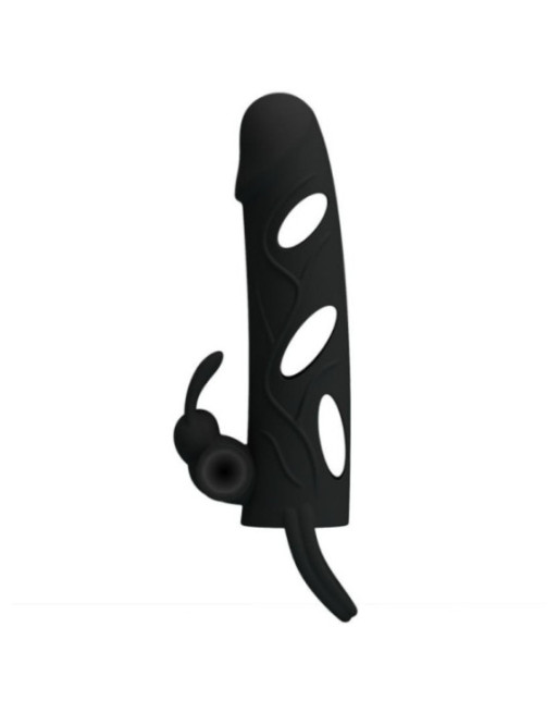 PRETTY LOVE - COPERTURA IN SILICONE CON VIBRAZIONE 14 CM 1