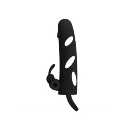 PRETTY LOVE - COPERTURA IN SILICONE CON VIBRAZIONE 14 CM 1