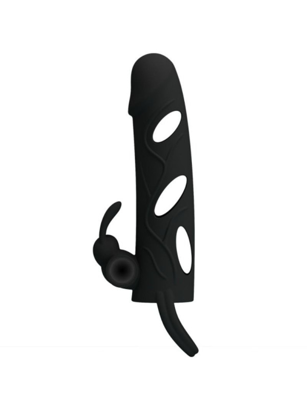 PRETTY LOVE - COPERTURA IN SILICONE CON VIBRAZIONE 14 CM 1