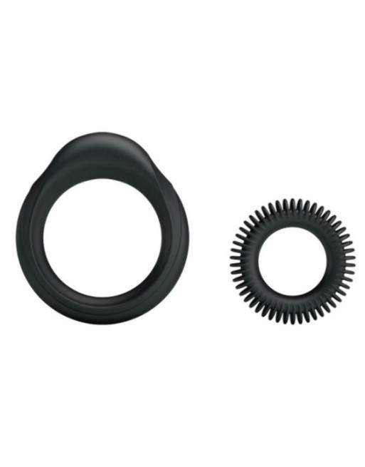 BAILE - KIT 2 ANELLI IN SILICONE RING MANHOOD