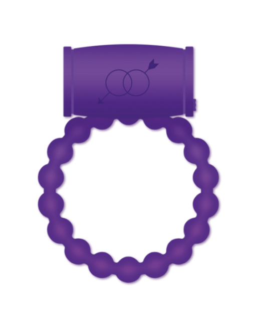 CASUAL LOVE - ANELLO VIBRATORE PER 25 COPPIE VIOLA