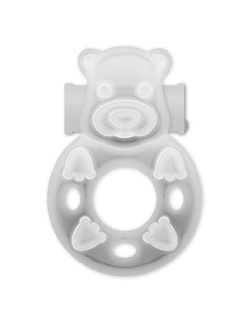 CASUAL LOVE - 26 ANELLO VIBRATORE CONIGLIETTO TRASPARENTE