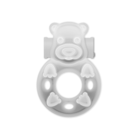 CASUAL LOVE - 26 ANELLO VIBRATORE CONIGLIETTO TRASPARENTE