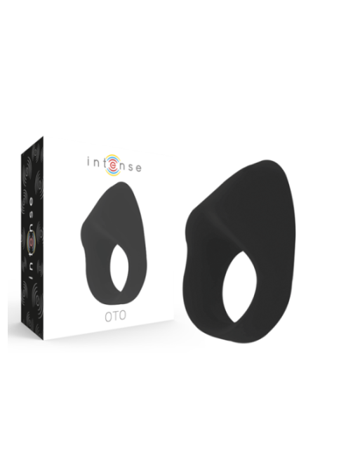 INTENSE - ANELLO VIBRATORE RICARICABILE OTO NERO