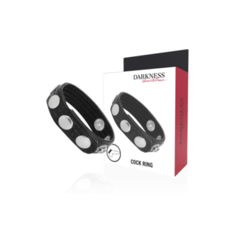 DARKNESS - ANELLO DI EREZIONE IN PELLE