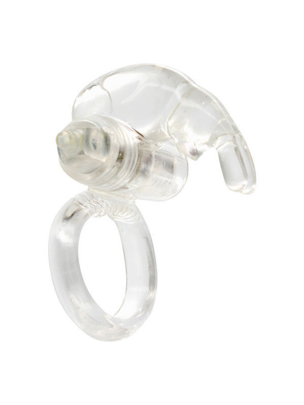 SEVEN CREATIONS - ANELLO VIBRATORE IN SILICONE TRASPARENTE