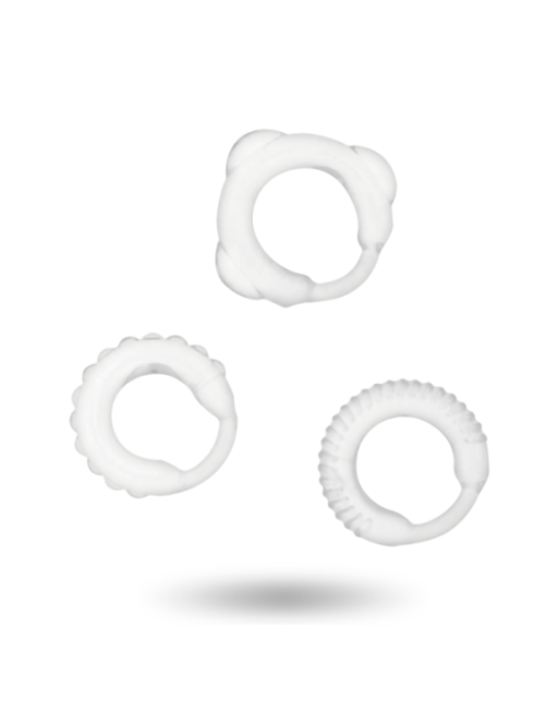 ADDICTED TOYS - SET C-RING TRASPARENTE
