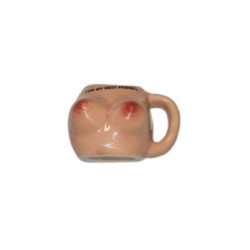 DIABLO PICANTE – MAGNETE PER IL SENO IN TAZZA DI CERAMICA “PER LA MIA MIGLIORE AMICA”