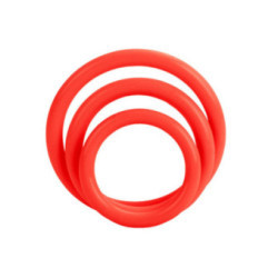CALEXOTICS - SET TRI-ANELLI ROSSO