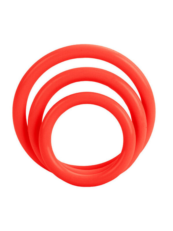 CALEXOTICS - SET TRI-ANELLI ROSSO