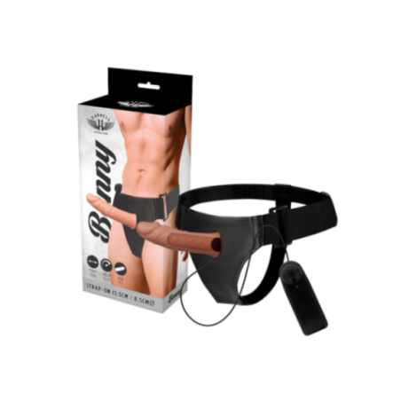 HARNESS ATTRACTION - RNES HOLLOW BENNY CON VIBRATORE 15 CM -O- 4
