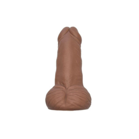DIABLO PICANTE - GIOCATTOLO ANTISTRESS A FORMA DI PENE COLOR MULATTO HOT DEVIL