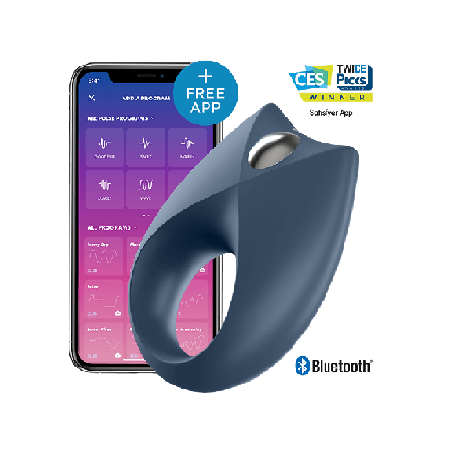 SATISFYER - POTENTE VIBRATORE ROYAL ONE RING APP