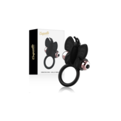 COQUETTE CHIC DESIRE - ANELLO CAZZO FARFALLA CON VIBRATORE NERO/ORO