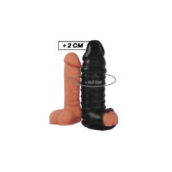 VIRILXL - ESTENSIONE E GUAINA PER PENE V11 NERO