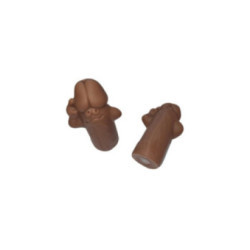 DIABLO PICANTE - FISCHIO A FORMA DI PENE COLOR MARRONE