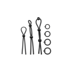 ADDICTED TOYS - SET DI ANELLI PER IL CAZZO FLESSIBILI IN SILICONE 7 PEZZI