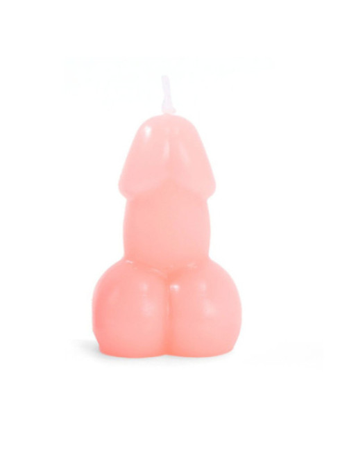 DIABLO PICANTE - CANDELA A FORMA DI PENE DI COLORE ROSA
