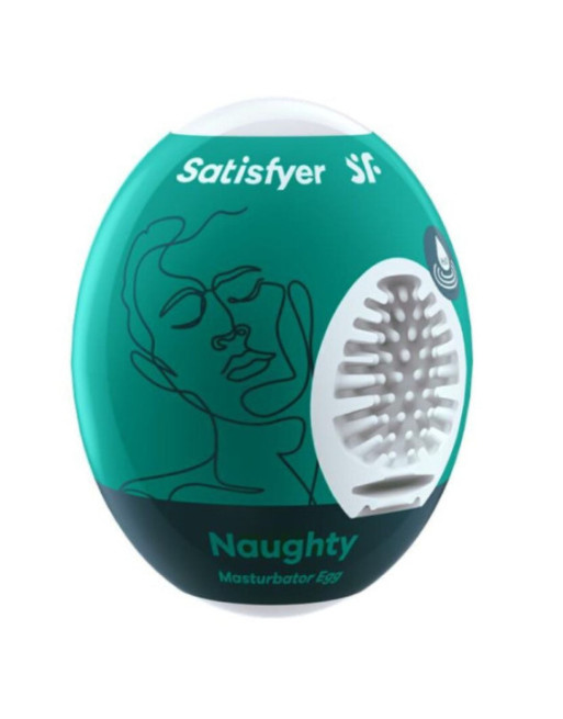 SATISFYER - UOVO MASTURBATORE NAUGHTY