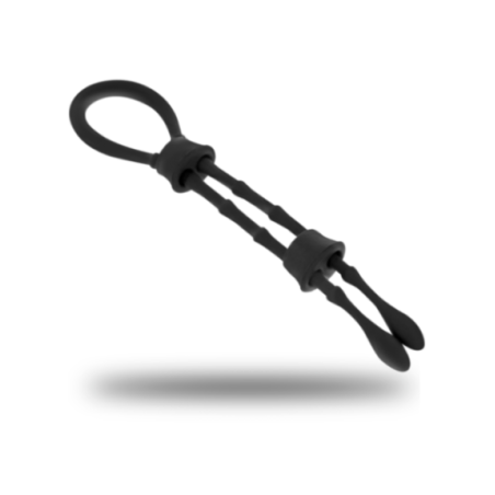 OHMAMA FETISH - ANELLO IN SILICONE CON CORD-COCK E TESTICOLO