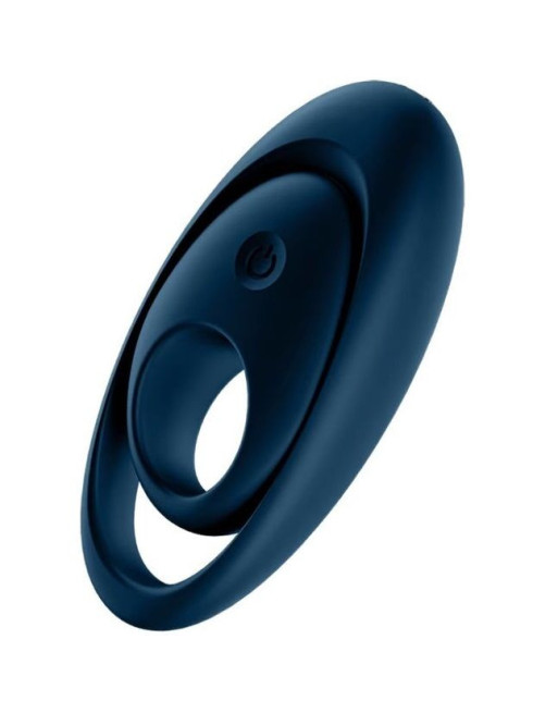 SATISFYER - VIBRATORE AD ANELLO GLORIOUS DUO BLU