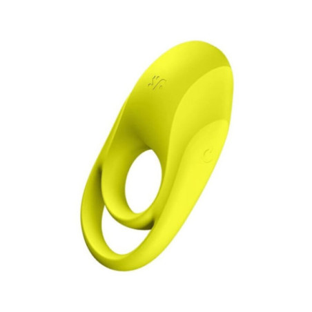 SATISFYER - VIBRATORE AD ANELLO DUO SPETTACOLARE GIALLO
