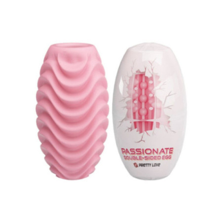 PRETTY LOVE - UOVO MASTURBATORE A DOPPIA FACCIA ROSA