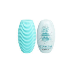 PRETTY LOVE - UOVO MASTURBATORE A DOPPIA FACCIA TURCHESE