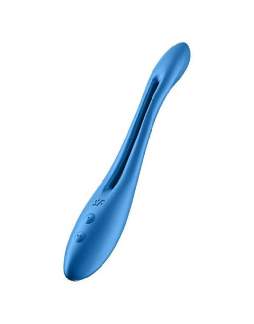 SATISFYER - GIOCO ELASTICO MULTI VIBRATORE BLU