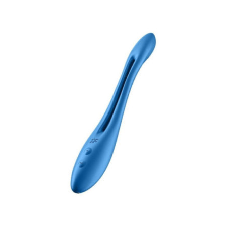 SATISFYER - GIOCO ELASTICO MULTI VIBRATORE BLU