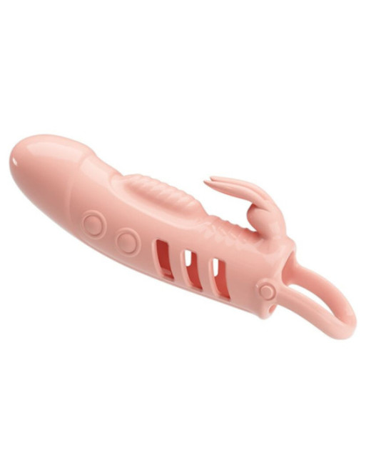 PRETTY LOVE - GUAINA PER PENE CONIGLIO NATURALE SLOANE