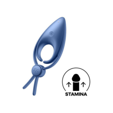 SATISFYER - VIBRATORE AD ANELLO SNIPER BLU