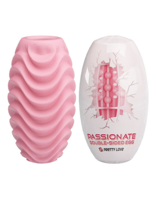 PRETTY LOVE - UOVO MASTURBATORE A DOPPIA FACCIA ROSA