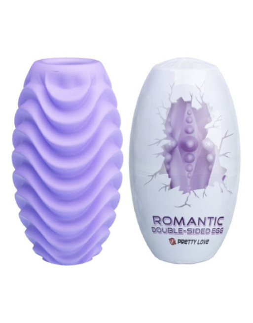 PRETTY LOVE - UOVO MASTURBATORE LILLA A DOPPIA FACCIA