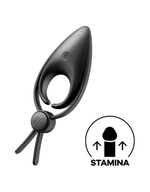 SATISFYER - VIBRATORE AD ANELLO SNIPER NERO