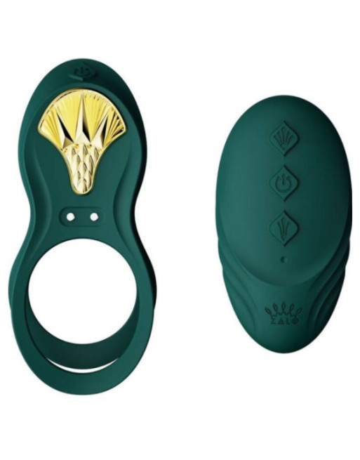 ZALO - ANELLO PER COPPIE VIBRANTI BAYEK VERDE