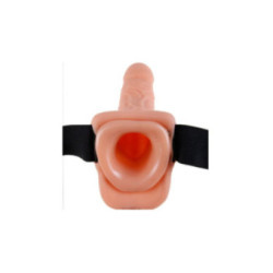 FETISH FANTASY SERIES - IMBRAGATURA REGOLABILE TELECOMANDO PENE REALISTICO CON TESTICOLI 23 CM