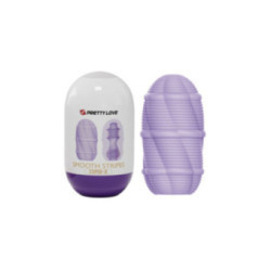 PRETTY LOVE - UOVO MASTURBATORE CUPIDO A STRISCE LISCE